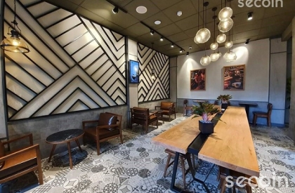 Encaustic pottery tile